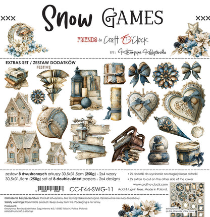 Craft o`clock - Snow Games - mix klippeblokk