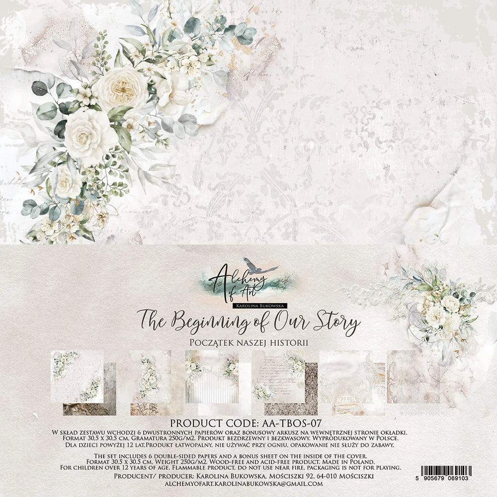AlchemyOfArt - The Beginning of Our Story – 12x12"