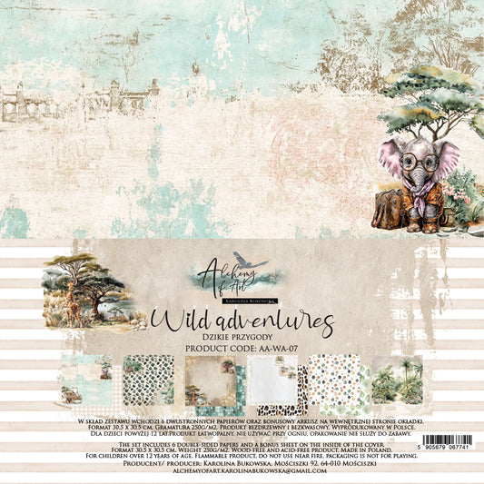 AlchemyOfArt - Wild Adventure 12x12"