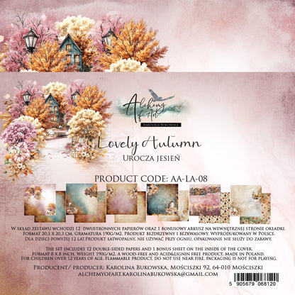 AlchemyOfArt - Lovely Autumn 8x8"