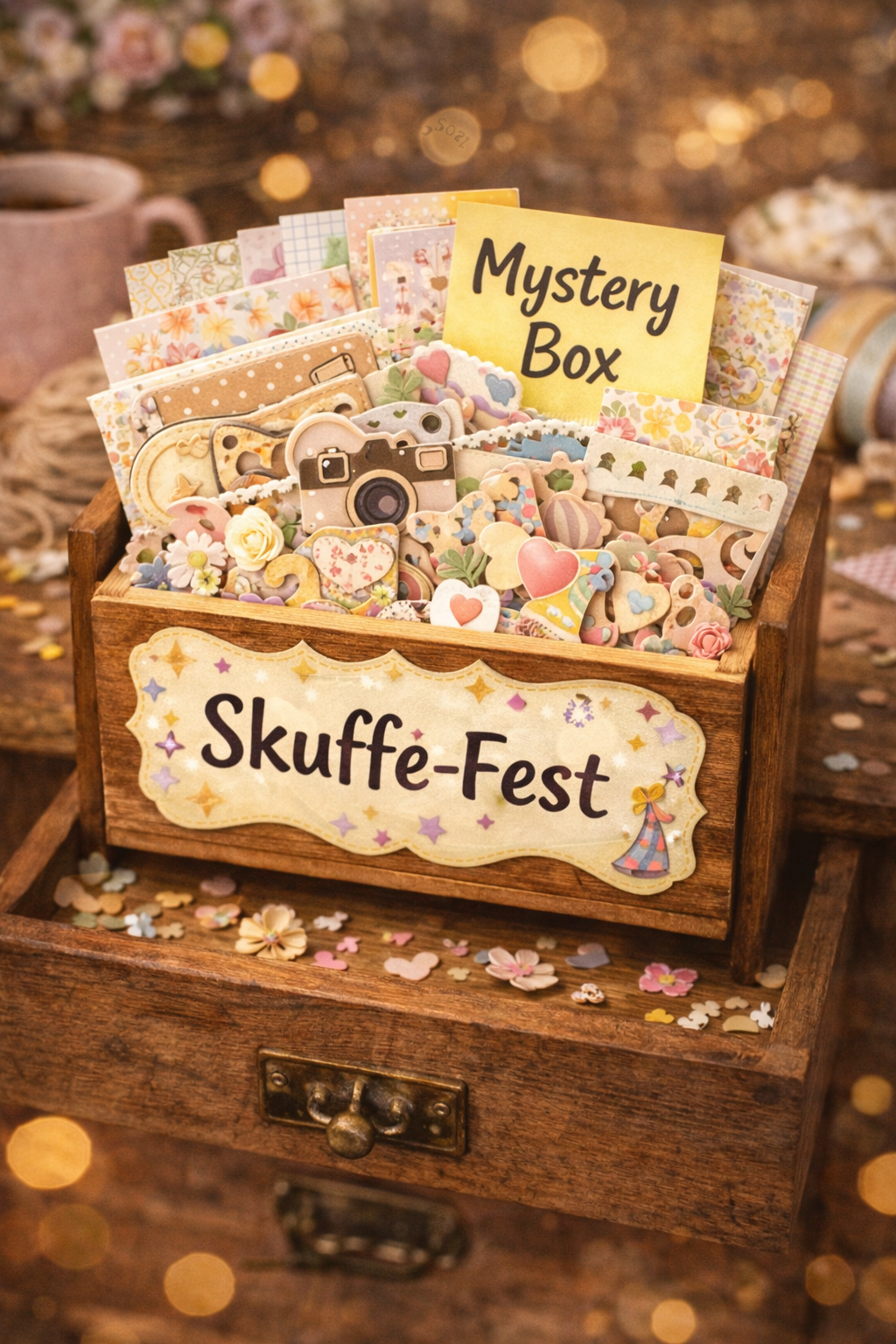 Skuffe-Fest (Stor) - mysteryboks