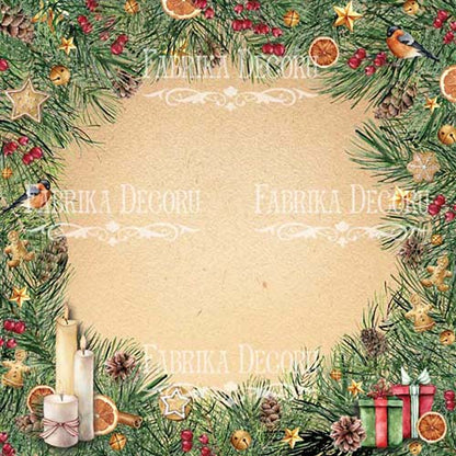 Fabrica Dekoru - Our Warm Christmas 12x12"