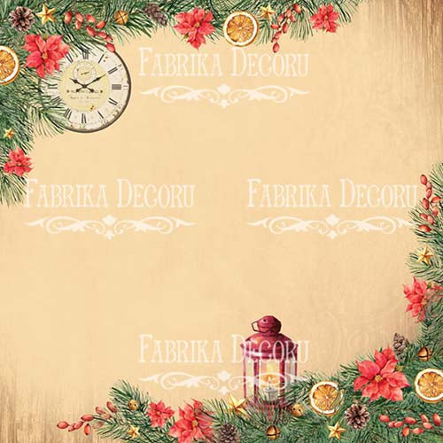 Fabrica Dekoru - Our Warm Christmas 12x12"