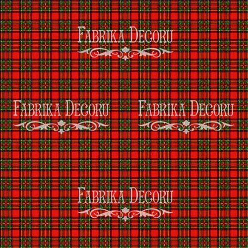 Fabrica Dekoru - Our Warm Christmas 12x12"