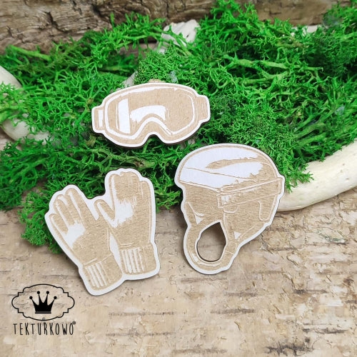 Chipboard - Snowbord sett