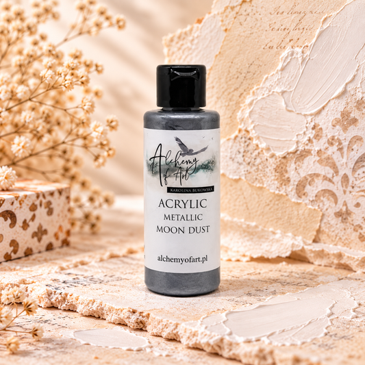 Alchemy of Art – Metallic akrylmaling Moon Dust 60 ml