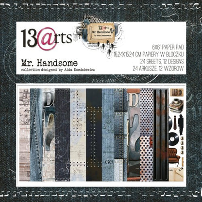 13Arts - Handsome 6x6"