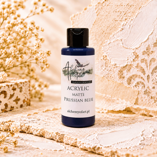 Alchemy of Art – Matt akrylmaling Prussian Blue 60ml