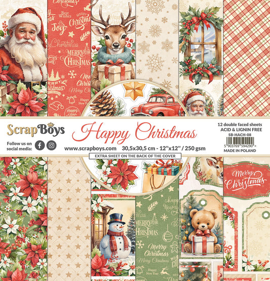 Scrapboys - Happy Christmas 12x12"