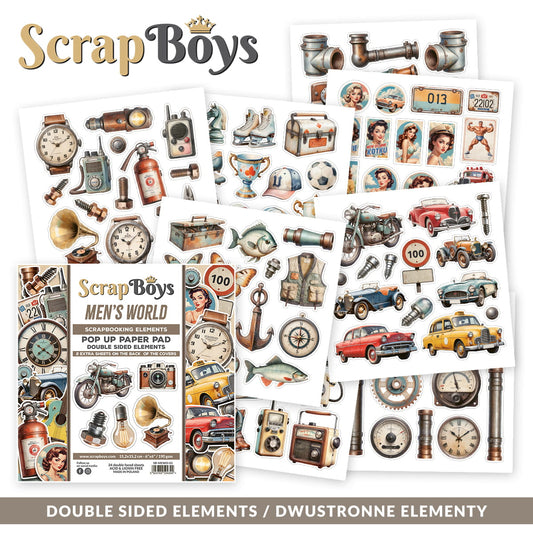 Scrapboys - Mens World Pop-Up 6x6"