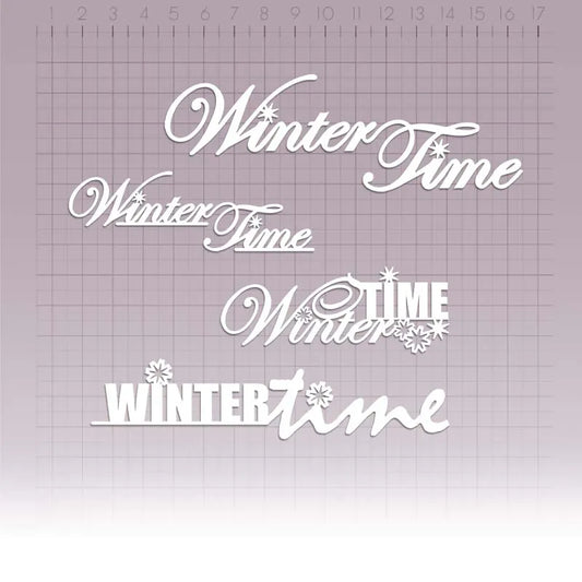 MyCraftime- Chipboard - Winter Time