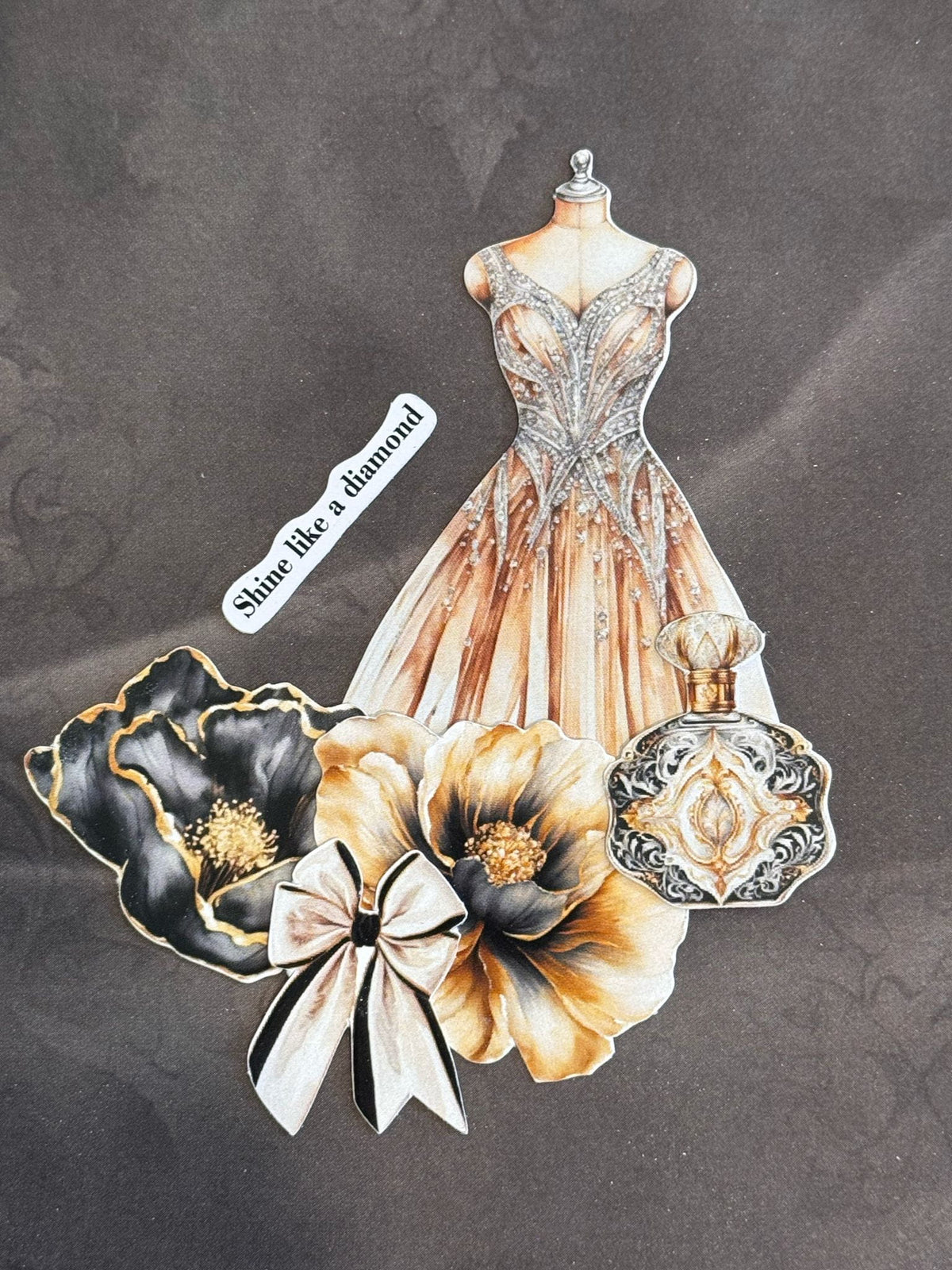 13Arts - Black Velvet - die cuts