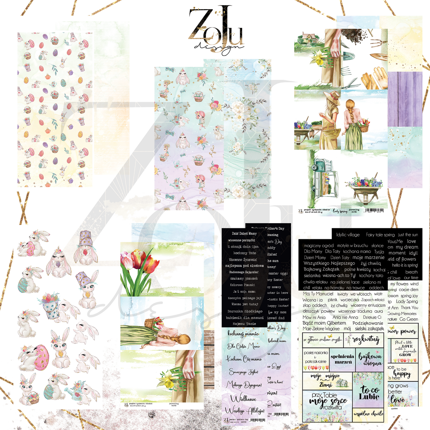 Zojudesign - Lady Spring - klippeblokk