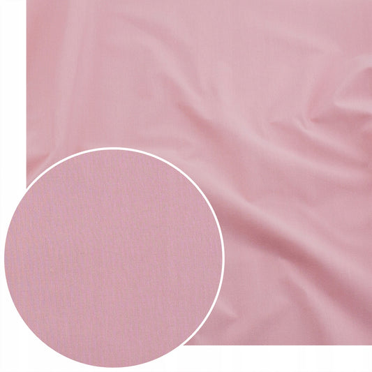 Ustivet bomullstoff - puderrosa