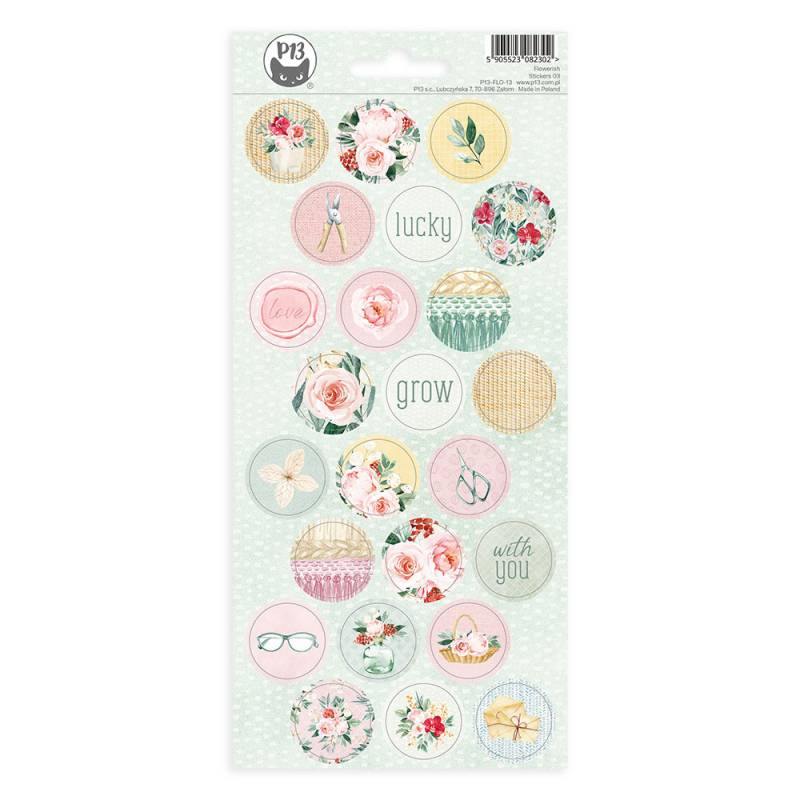 P13 - Flowerish sticker 03