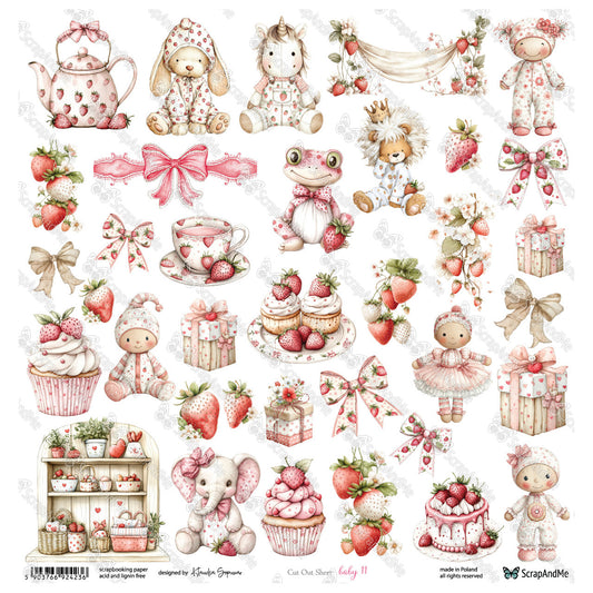 Scrapandme - Lovely Day in Pink - baby 11
