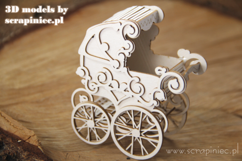 Babyvogn Chipboard