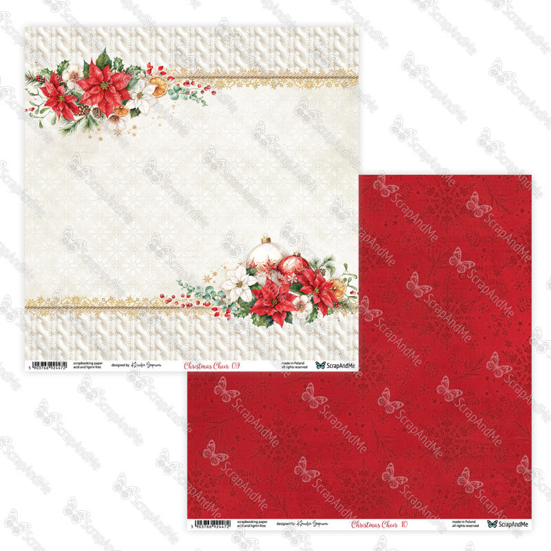 Scrapandme - Christmas Cheer 12x12" - 9-10
