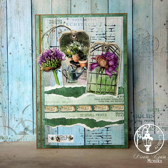 UHK GALLERY - Cottage Girl 12x12"