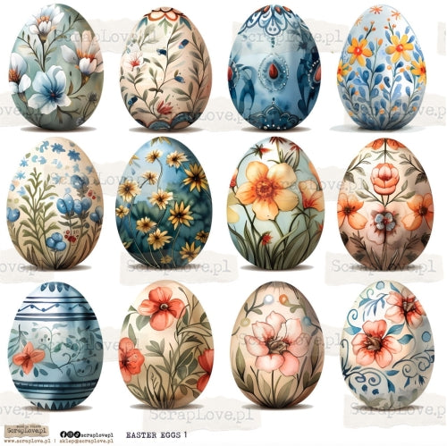 Scraplove - Easter Eggs 1