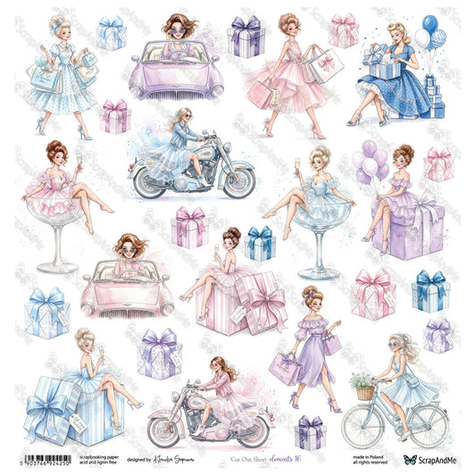 Scrapandme - Lovely Day in Pink - elements 16