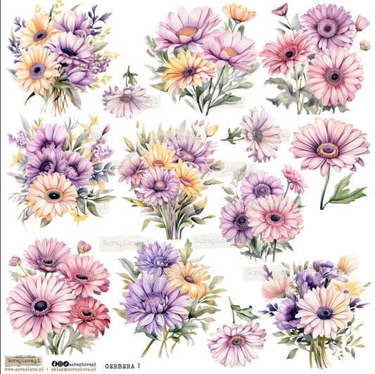 Scraplove - Gerbera