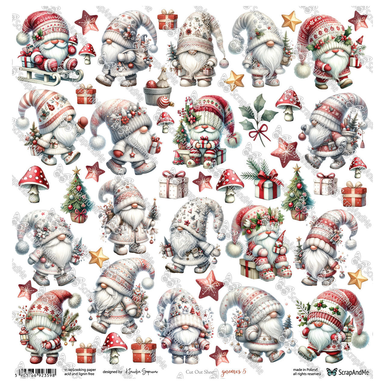 Scrapandme - Winter Sparkle - Gnomes 5