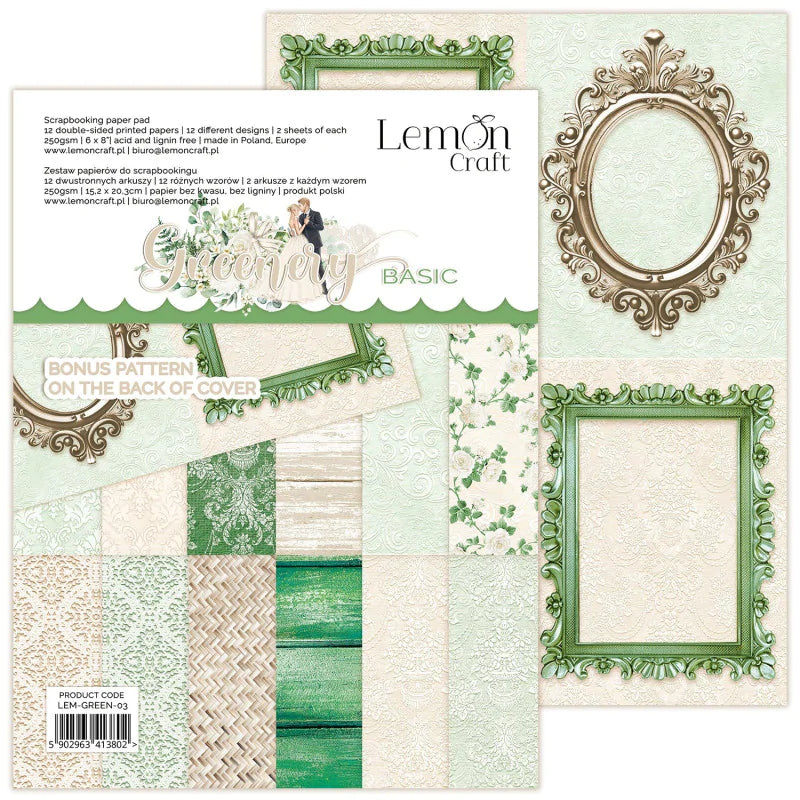 Lemoncraft - Greenery  basic 6x8"