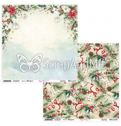 Scrapandme - Happy Holidays 12x12"