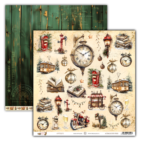 UHK GALLERY - Holiday Glow 12x12" - Antique