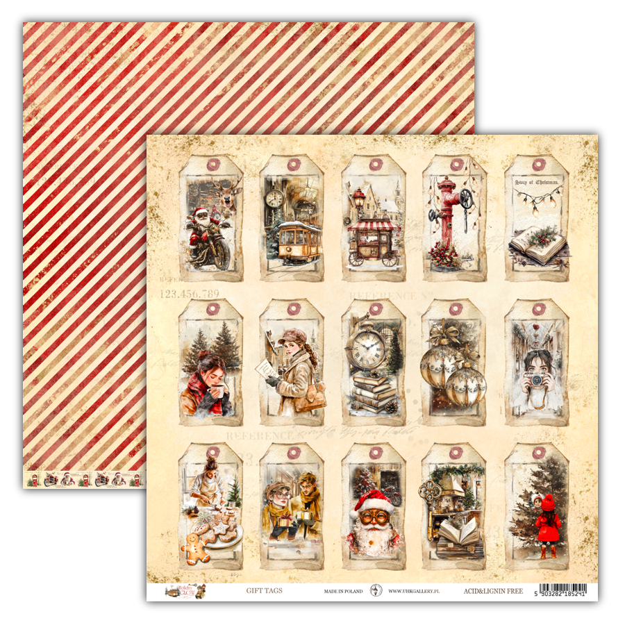 UHK GALLERY - Holiday Glow 12x12" Gift tags