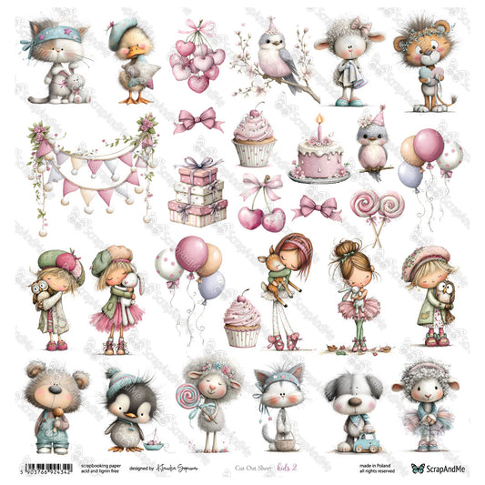 Scrapandme - Lovely Day in Pink - kids 2