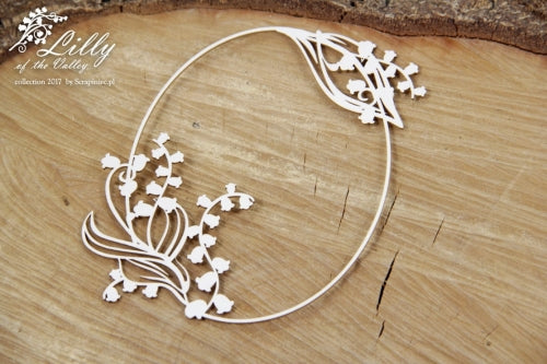 Chipboard - Ramme Lilly of the valley