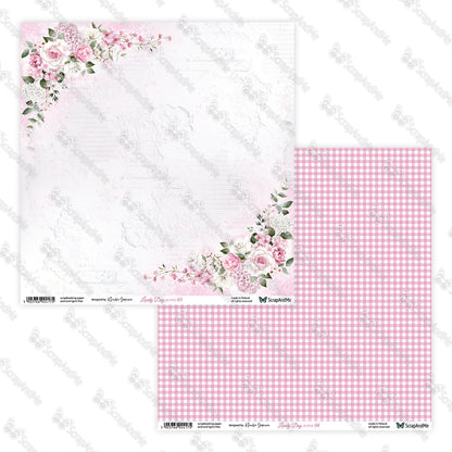 Scrapandme - Lovely Day in Pink - 12x12"