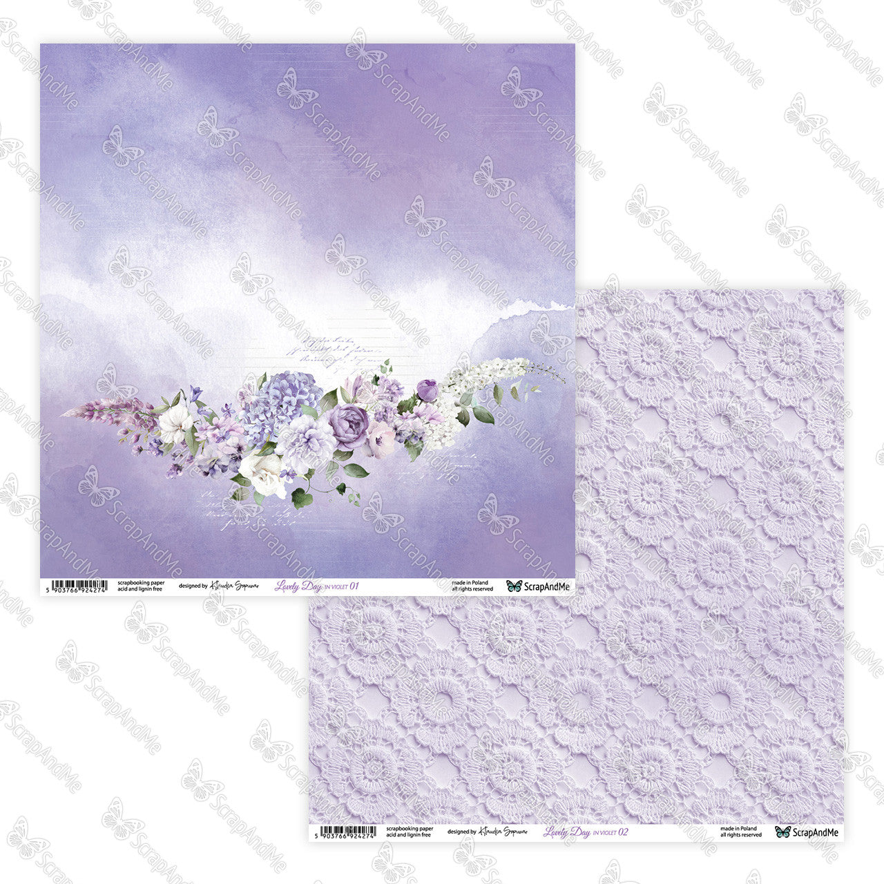 Scrapandme - Lovely Day in Violet - 01-02