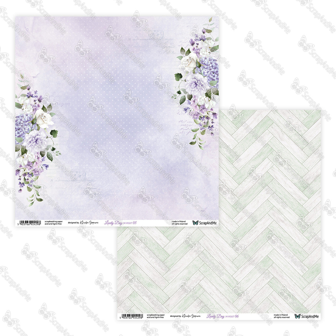 Scrapandme - Lovely Day in Violet - 05-06