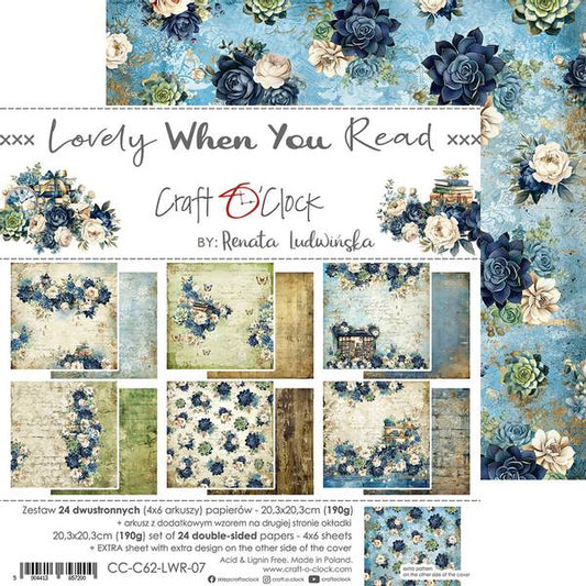 Craft o`clock - Lovely when you read 8x8"