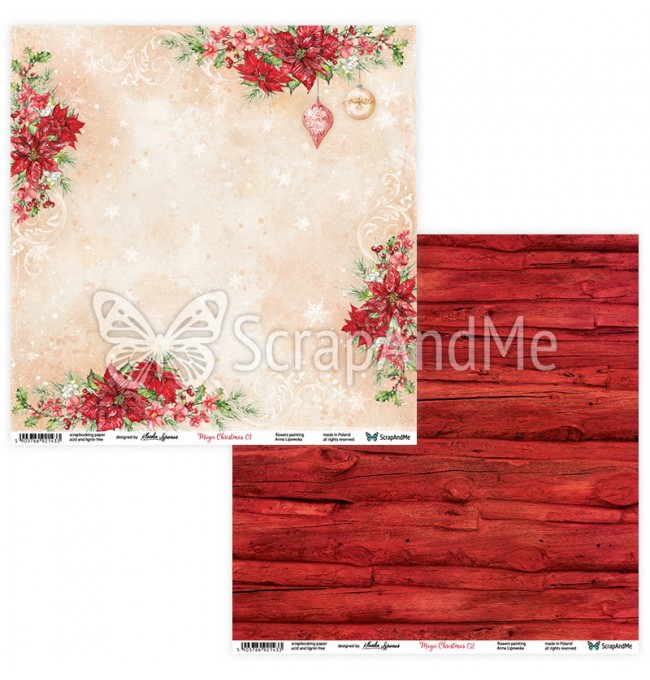 Scrapandme - Magic Christmas 12x12" - 01-02