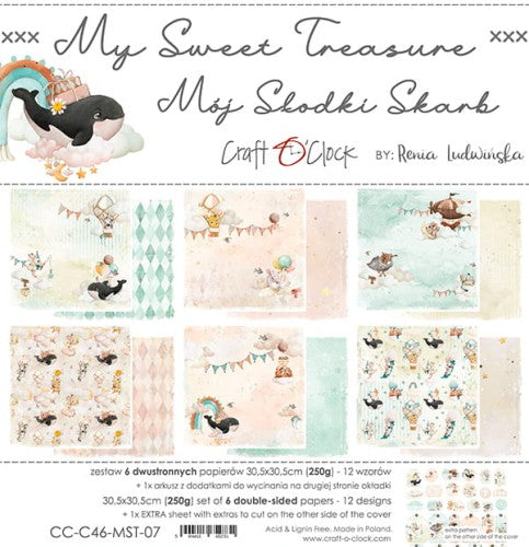 Craft o`clock - My Sweet Treausure  12x12"