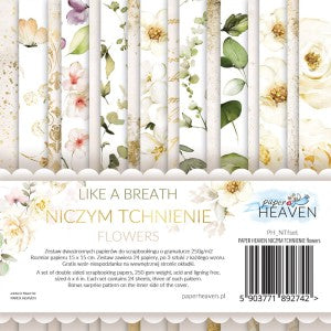 PaperHeaven - Like a Breath Flowers 15x15 - klippebok