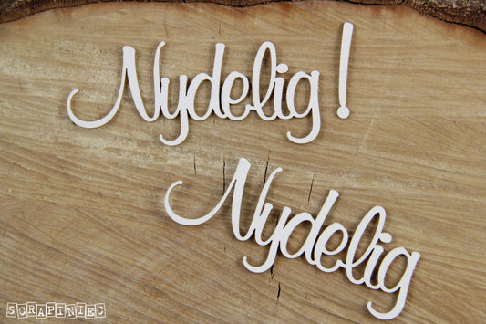 Chipboard - Innskripsjon - Nydelig