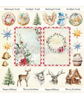 Scrapandme - Happy Holidays 12x12"