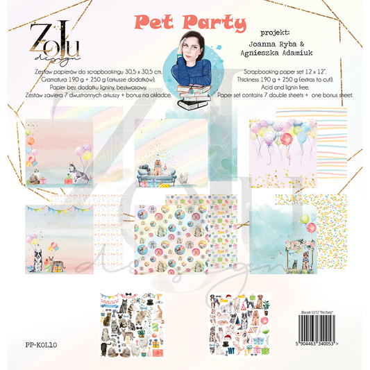 ZojuDesign - Pet Party 12x12