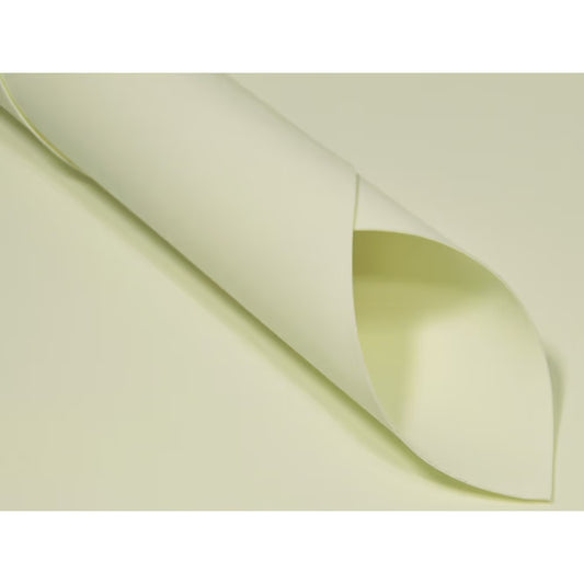 Foamiran – silkemyk skum for blomster og dekorasjoner - krem