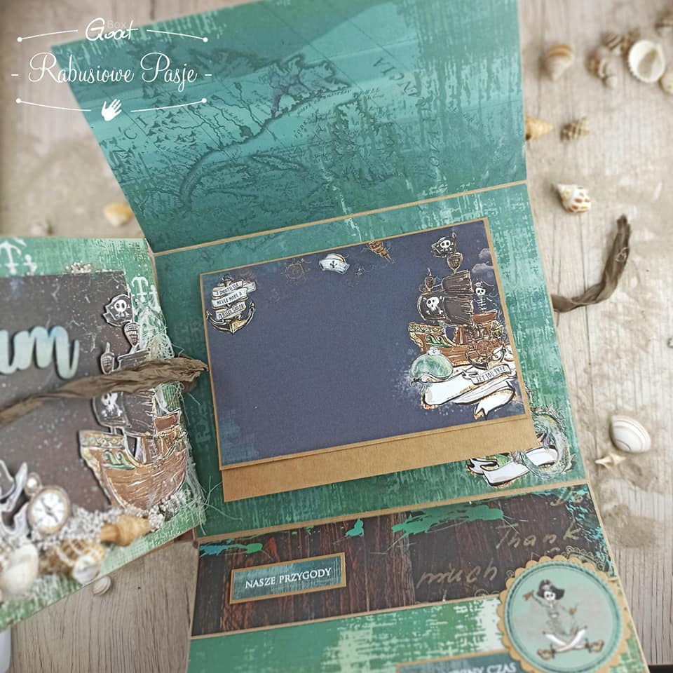 Albumbase Trifold 15.5x20,5cm - kraft