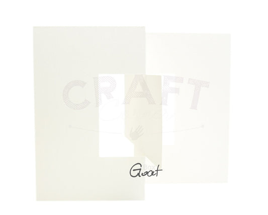 Swing Kort 15x15cm - krem