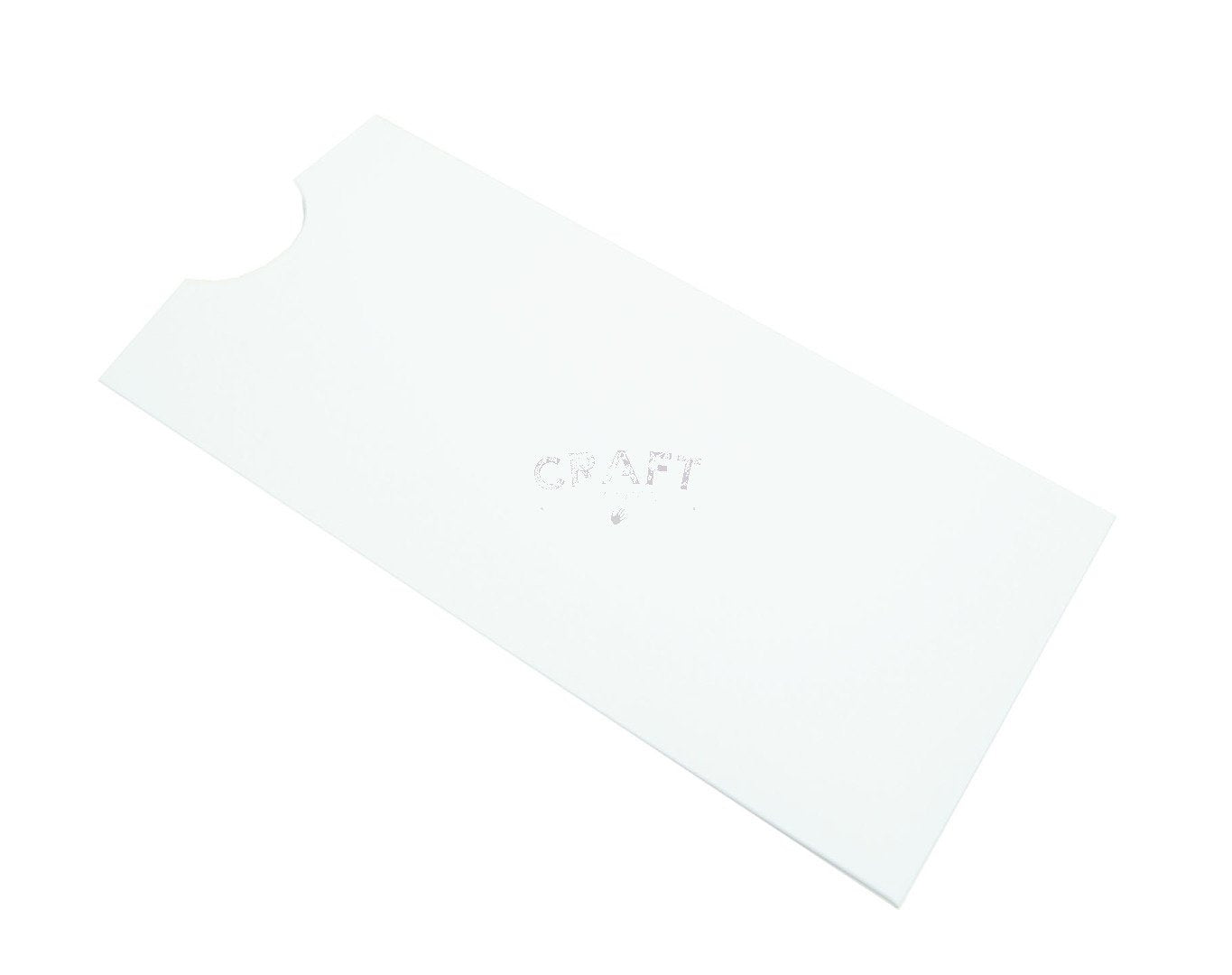 Gavekort / voucher etui 10,4x21,5cm - hvitt