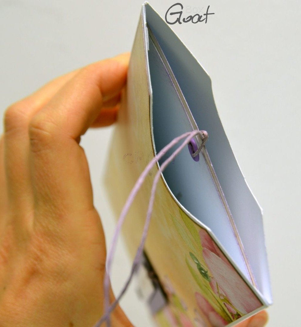 Gavekort / voucher etui 10,4x21,5cm - hvitt