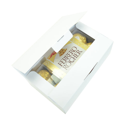 Gaveeske til Ferrero Rocher – 200g  - hvitt