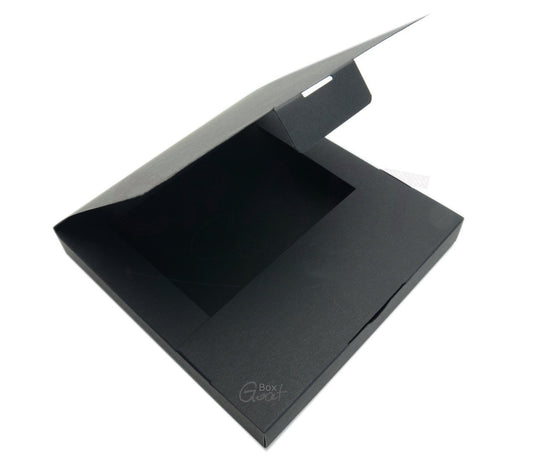 Korteske - 14x14x1.7cm - svart